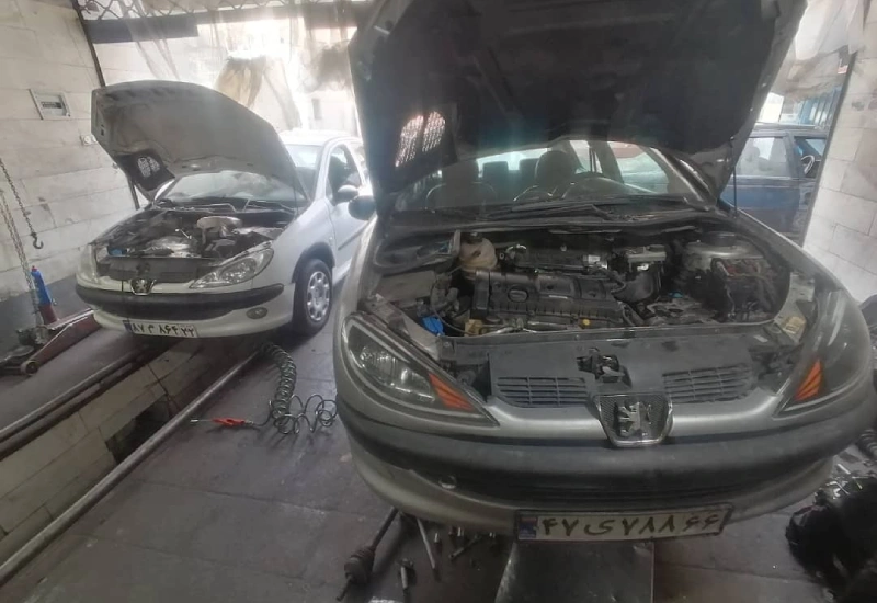 هزینه تعمیر گیربکس 206